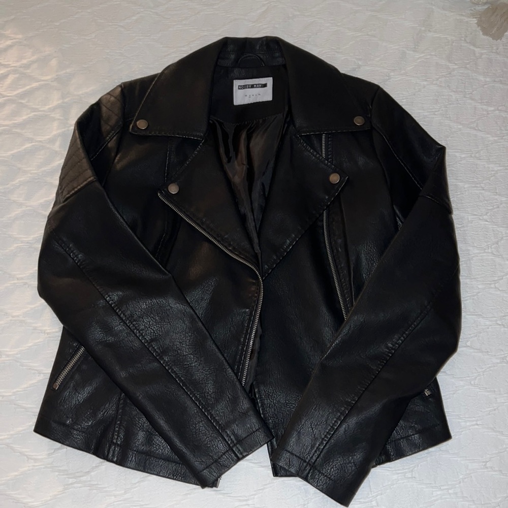 Noisy May Leather Jacket